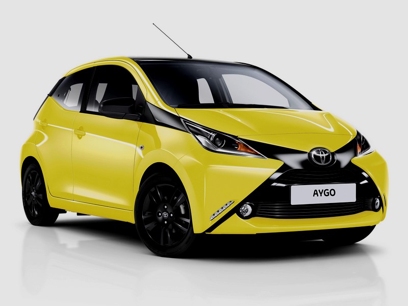 Dvoubarevná Toyota Aygo x-cite